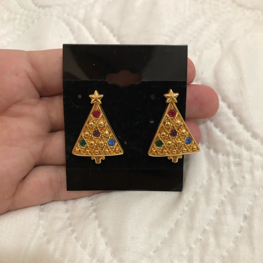 Christmas earrings